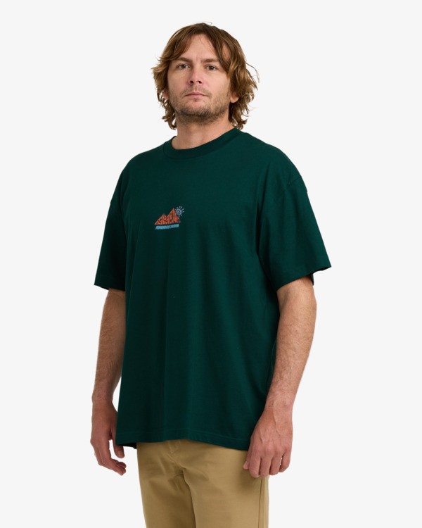 4 Reach The Peak A/DIV - T-shirt de manga curta para Homem Pink 24A504509 Billabong