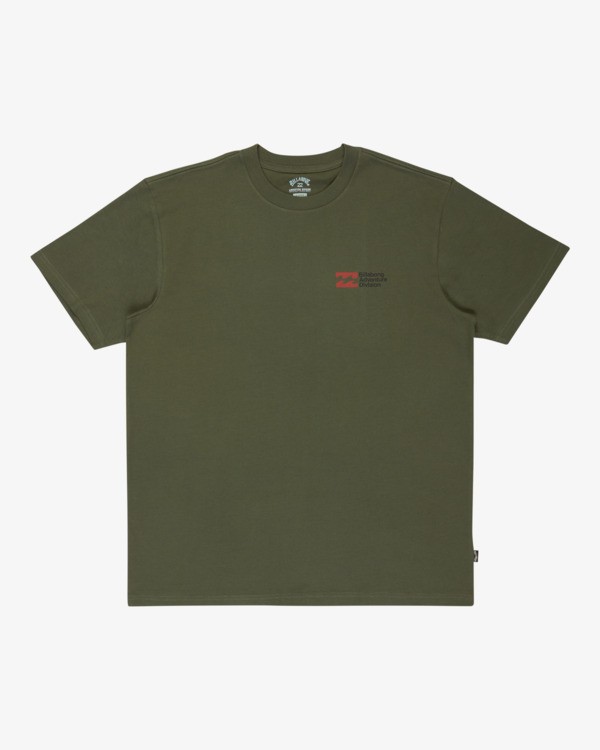 6 Abandoned A/DIV - T-shirt de manga curta para Homem Verde 24A504510 Billabong