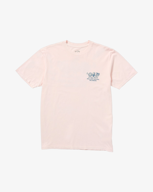 4 Roll Premium - Short Sleeves T-Shirt for Men Pink 24A521518 Billabong