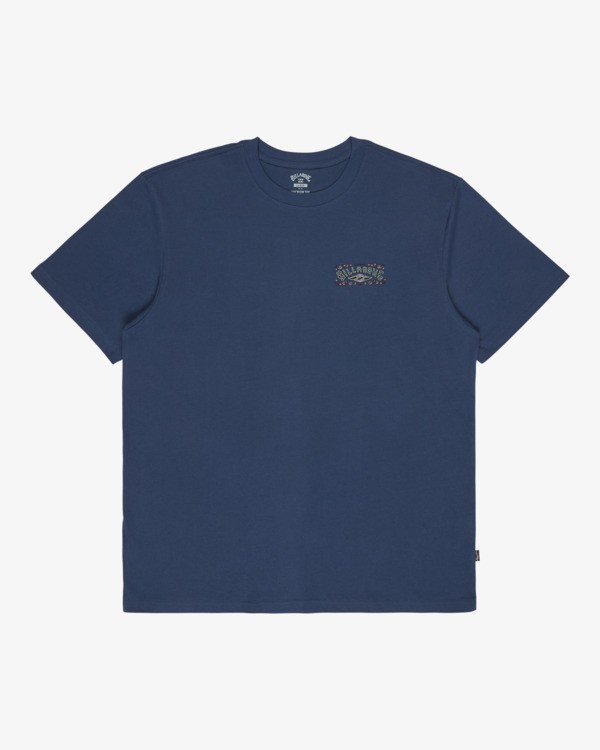 6 Heritage Arch Premium - Short Sleeve T-Shirt for Men Pink 24A521602 Billabong