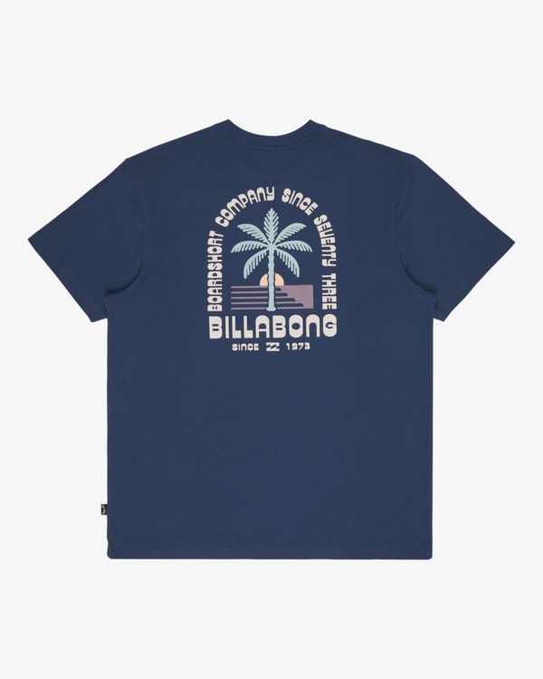 6 Portal Premium - Short Sleeve T-Shirt for Men Pink 24A521606 Billabong