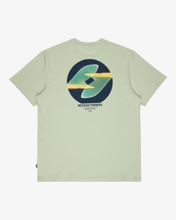 7 Russel Spencer Symmetry Premium - T-Shirt f&uuml;r M&auml;nner Beige 24A521621 Billabong