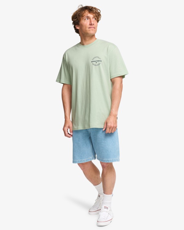 2 Russel Spencer Symmetry Premium - T-Shirt f&uuml;r M&auml;nner Beige 24A521621 Billabong