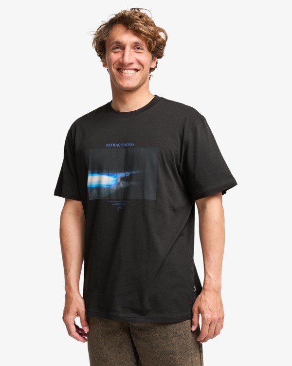 0 Russel Spencer Night Surf Premium - Short Sleeve T-Shirt for Men Multi 24A521623 Billabong