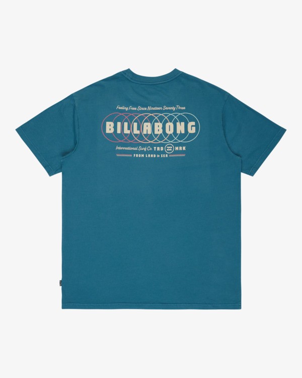 6 South Runner Premium - T-shirt de manga curta para Homem Verde 24A524502 Billabong