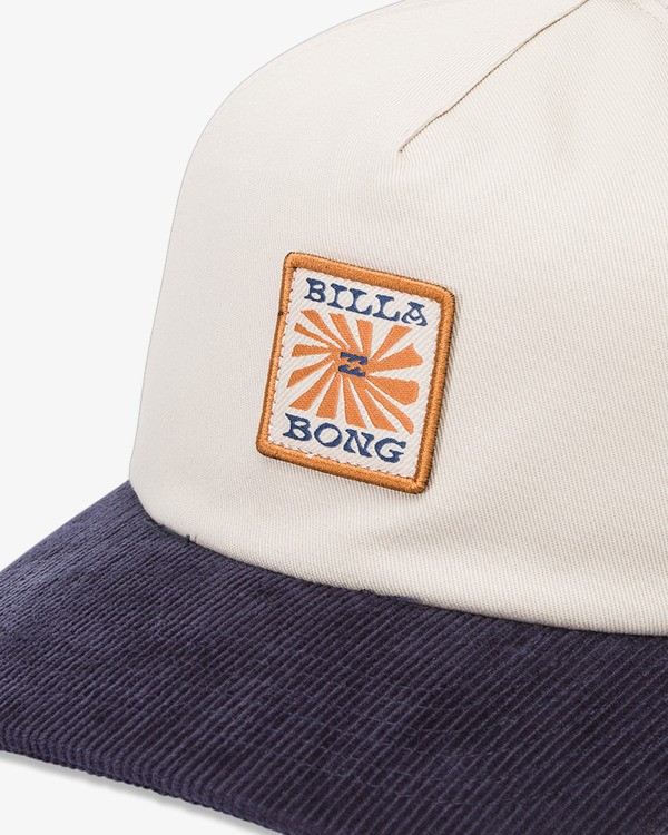 2 Breakdown - Snapback-Cap f&uuml;r M&auml;nner Weiss 24A551511 Billabong
