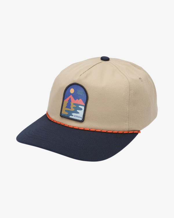 0 Adventure Division - Casquette strapback pour Homme Bleu 24A551514 Billabong