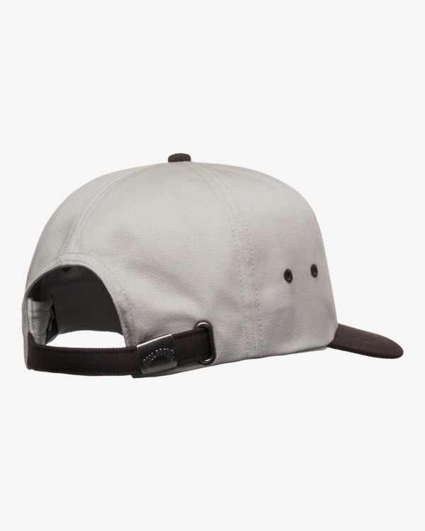 4 Throwback - Cappellino Strapback da uomo Gray 24A551526 Billabong