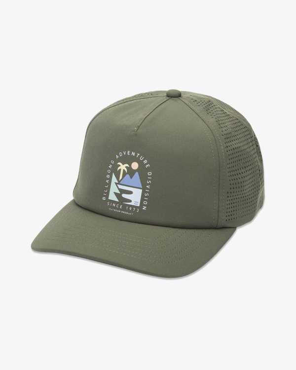 0 Adiv Tech - Casquette trucker pour homme Vert 24A552502 Billabong