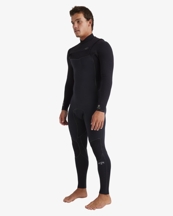 1 4/3mm Revolution Pro - Chest Zip Wetsuit for Men Black 24AW191501 Billabong