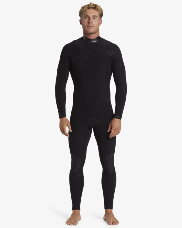 8 4/3mm Revolution Natural - Chest Zip GBS Wetsuit for Men Orange 24AW191505 Billabong