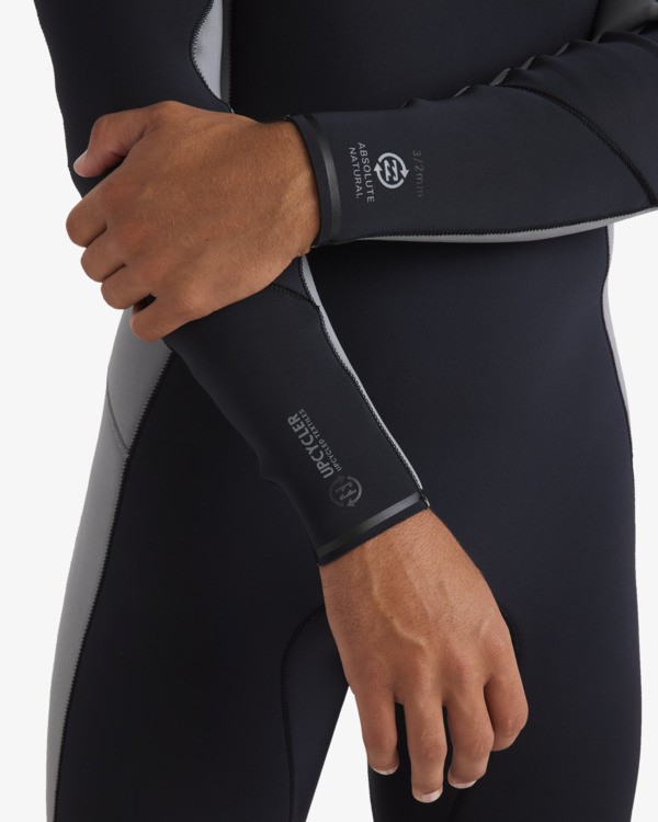 6 4/3mm Absolute Natural - Chest Zip GBS Wetsuit for Men Grey 24AW191507 Billabong