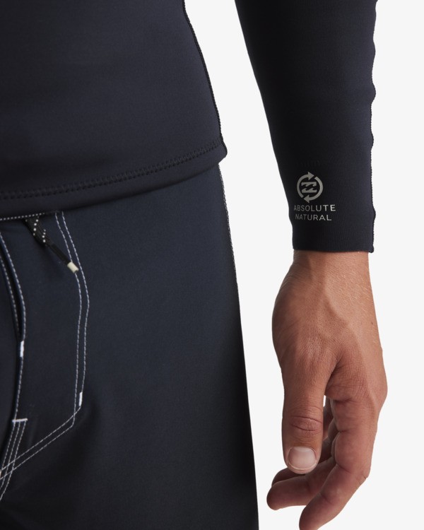 5 Absolute Natural - Chaqueta de neopreno para hombre Gris 24AW191509 Billabong