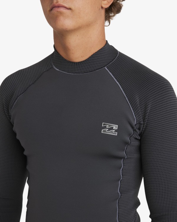 3 Revolution Natural - Camiseta de neopreno de manga larga para hombre Naranja 24AW191522 Billabong