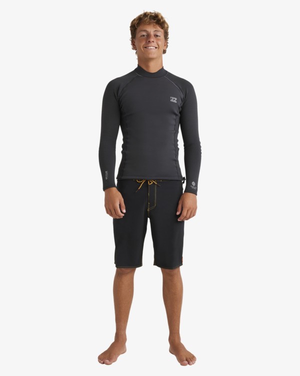 7 Revolution Natural - Camiseta de neopreno de manga larga para hombre Naranja 24AW191522 Billabong