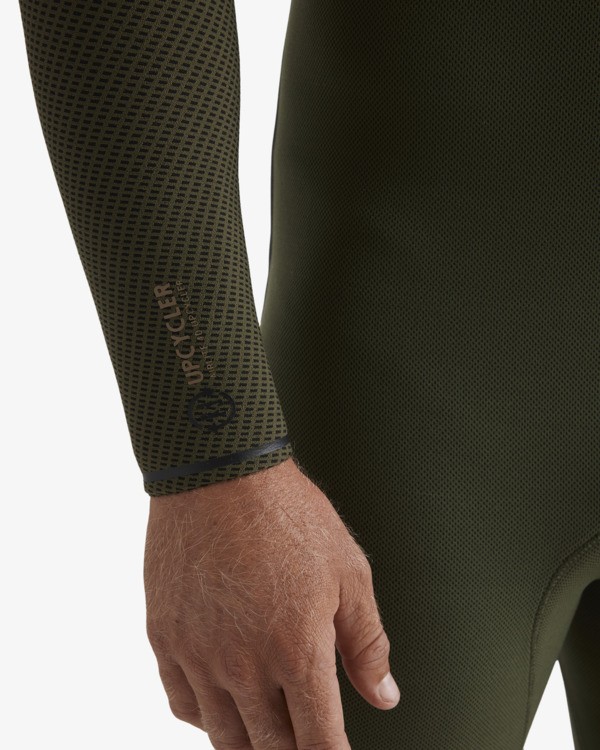 5 3/2mm Furnace Natural - Fato de surf com fecho no peito para Homem Verde 24AW193500 Billabong