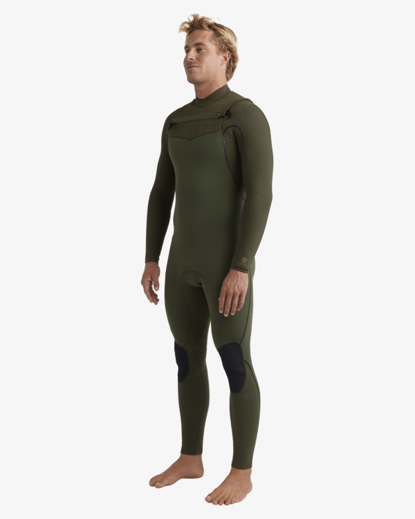 1 4/3mm Furnace Natural - Muta con zip sul petto da Uomo Green 24AW193501 Billabong