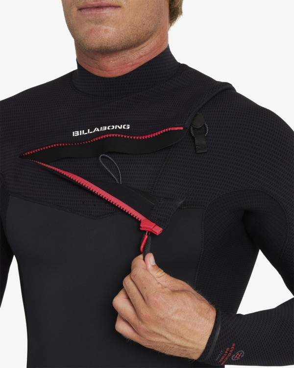 9 3/2mm Revolution Natural - Combinaison de surf zip poitrine pour Homme Marron 24AW193511 Billabong