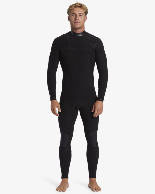 7 4/3mm Revolution Natural - Chest Zip Wetsuit for Men Red 24AW193512 Billabong