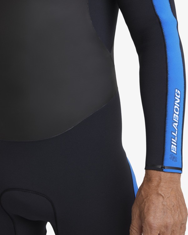 4 4/3mm Oscillator Natural - Chest-Zip-Neoprenanzug für Männer Blau 24AW193516 Billabong