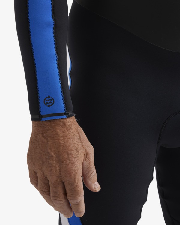 5 4/3mm Oscillator Natural - Chest-Zip-Neoprenanzug für Männer Blau 24AW193516 Billabong