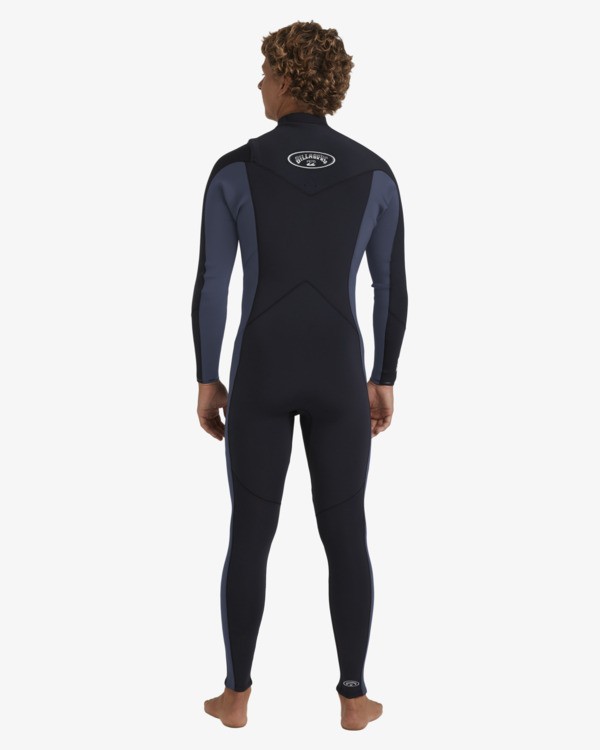 2 4/3mm Absolute Natural - Chest-Zip-Neoprenanzug für Männer Blau 24AW193525 Billabong