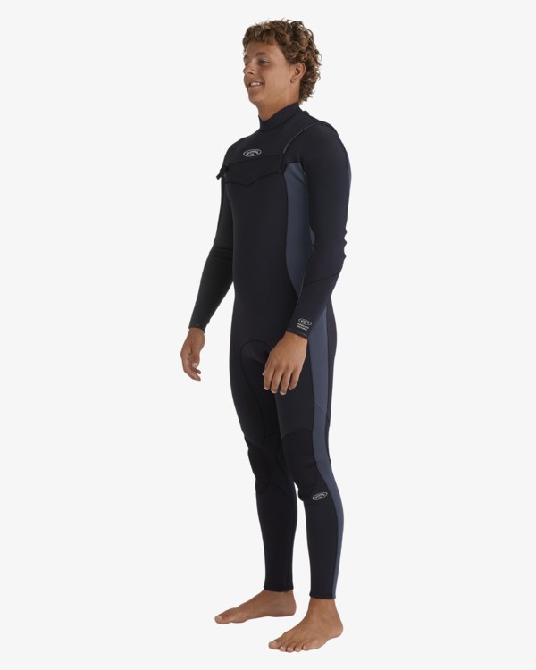 1 4/3mm Absolute Natural - Chest-Zip-Neoprenanzug für Männer Blau 24AW193525 Billabong