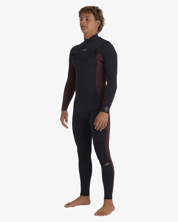 1 5/4mm Absolute Natural - Chest Zip Wetsuit for Men Purple 24AW193526 Billabong
