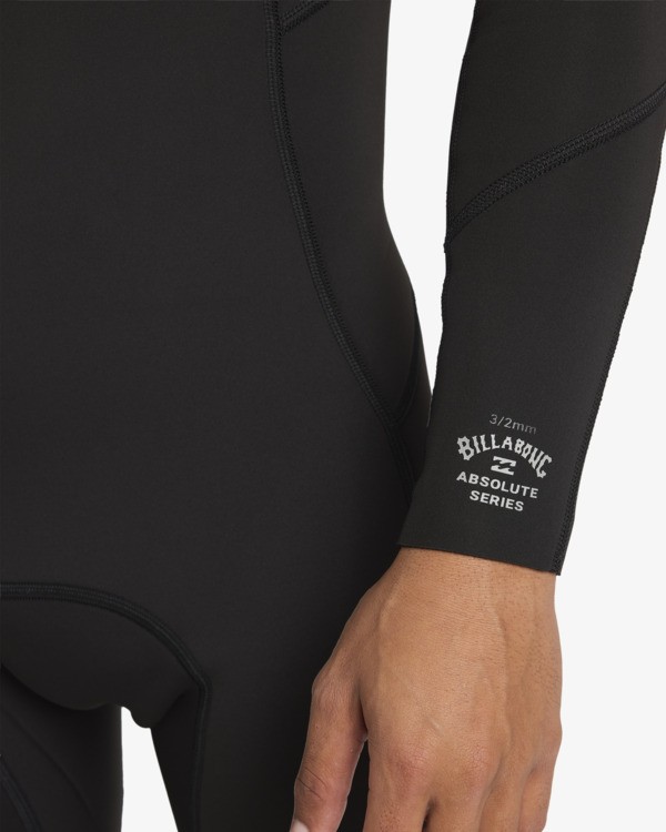 4 3/2mm Absolute - Combinaison Back Zip pour Homme Noir 24AW211601 Billabong