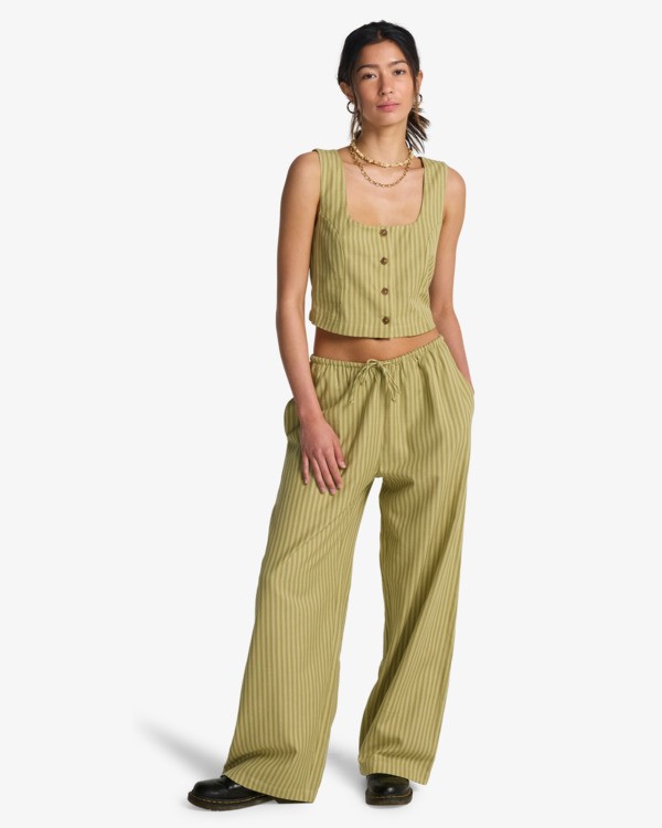 1 Another Wave - D&eacute;bardeur pour Femme Vert 24B043503 Billabong