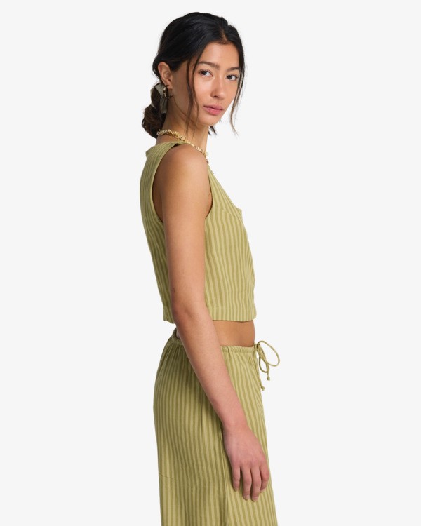 3 Another Wave - D&eacute;bardeur pour Femme Vert 24B043503 Billabong