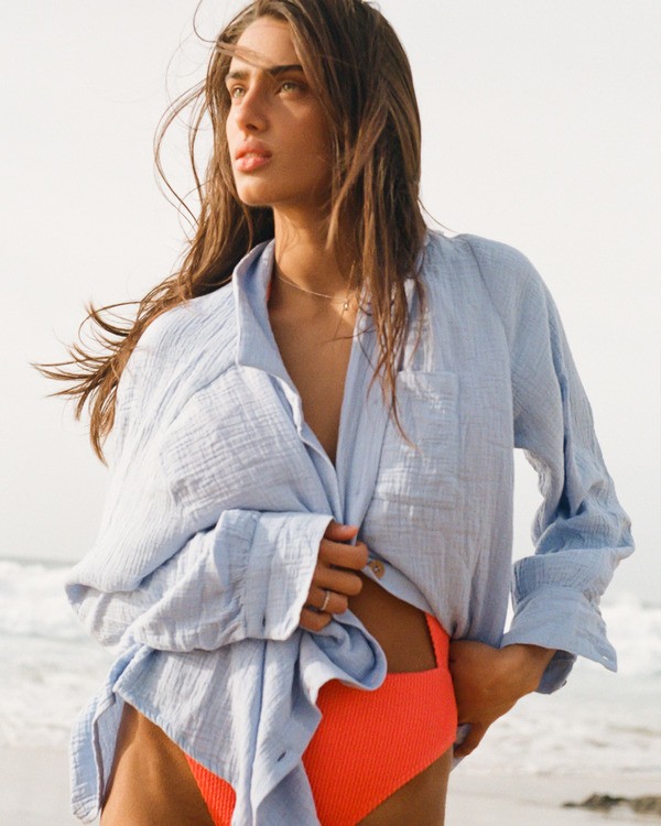 0 Wanderer - Long Sleeve Shirt for Women Blue 24B051604 Billabong