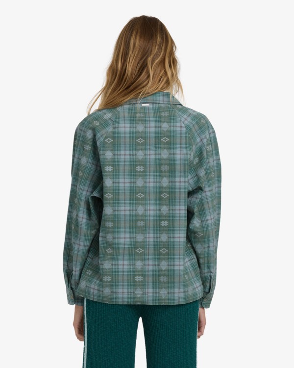 3 Coastal Breeze - Long Sleeve Shirt for Women Blue 24B053505 Billabong
