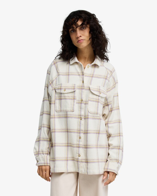 0 Coastal Breeze - Long Sleeve Shirt for Women White 24B053505 Billabong