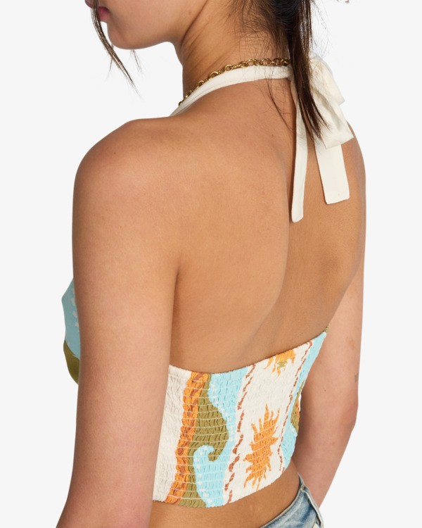 4 Tides Calling - Haut dos nu pour Femme Blanc 24B061601 Billabong