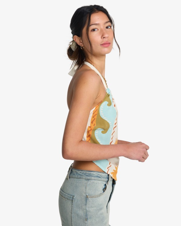 3 Tides Calling - Haut dos nu pour Femme Blanc 24B061601 Billabong