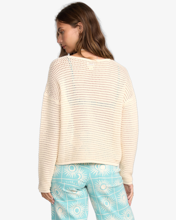 3 Daybreak - Pull pour Femme Blanc 24B071500 Billabong