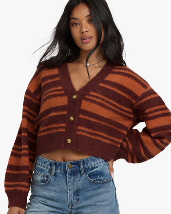1 Something About It - Cardigan für Frauen Grün 24B074510 Billabong