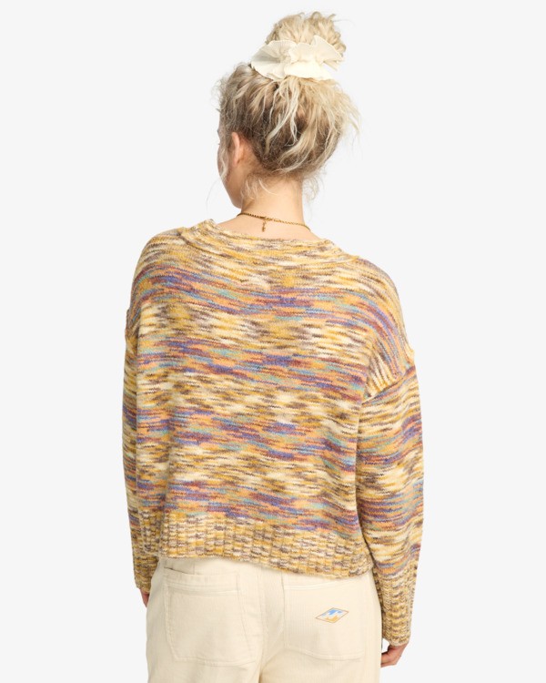 3 Malibu Creek - Pullover für Frauen Braun 24B074513 Billabong