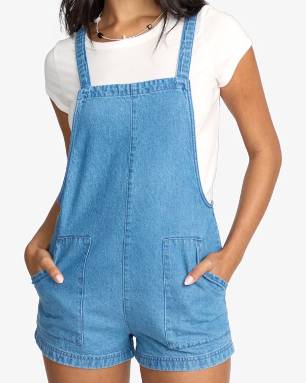 4 Beach Crush Denim - Dungarees for Women  24B091501 Billabong