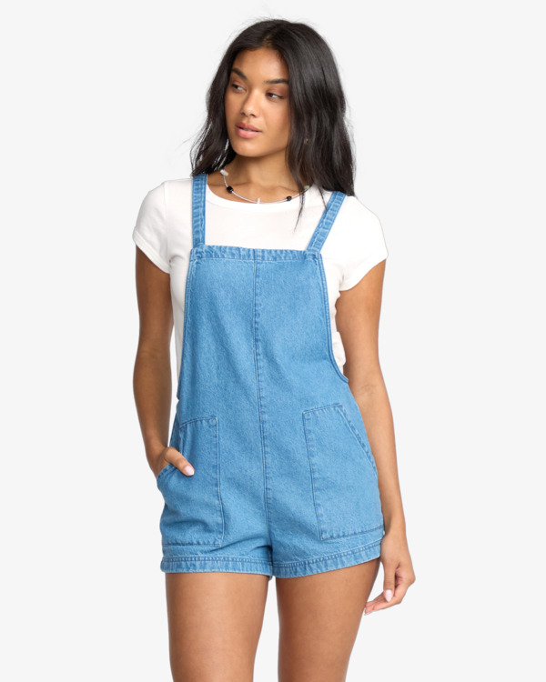 0 Beach Crush Denim - Dungarees for Women  24B091501 Billabong