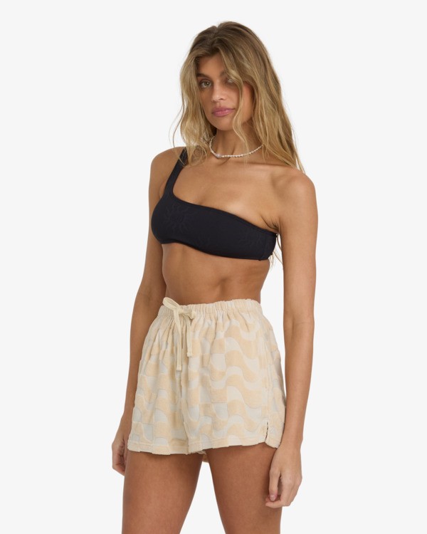 7 Laura Waves - Elastische Shorts f&uuml;r Frauen Weiss 24B094575 Billabong