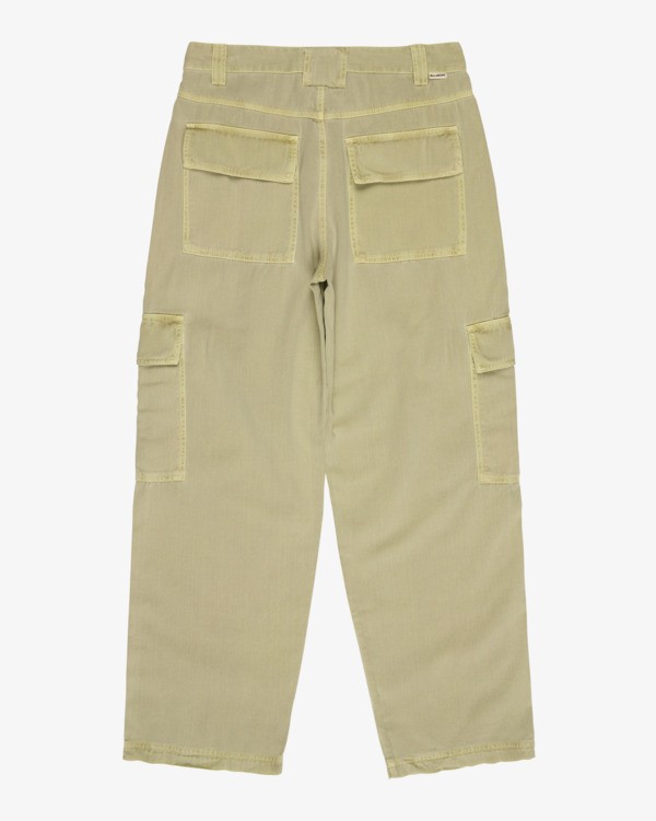 6 Walk Along - Cargo Pants for Women Green 24B111504 Billabong