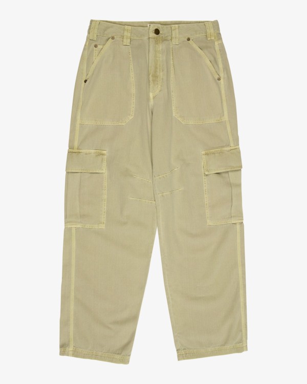 5 Walk Along - Cargo Pants for Women Green 24B111504 Billabong