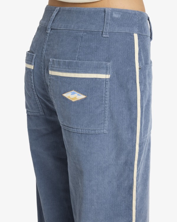 9 Since 73 Sea Tone - Kordhose f&uuml;r Frauen Blau 24B111670 Billabong