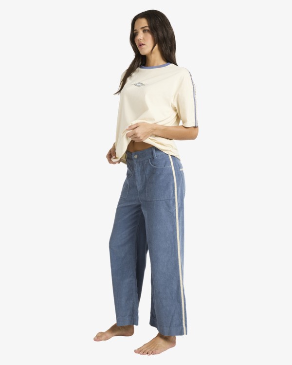 7 Since 73 Sea Tone - Kordhose f&uuml;r Frauen Blau 24B111670 Billabong