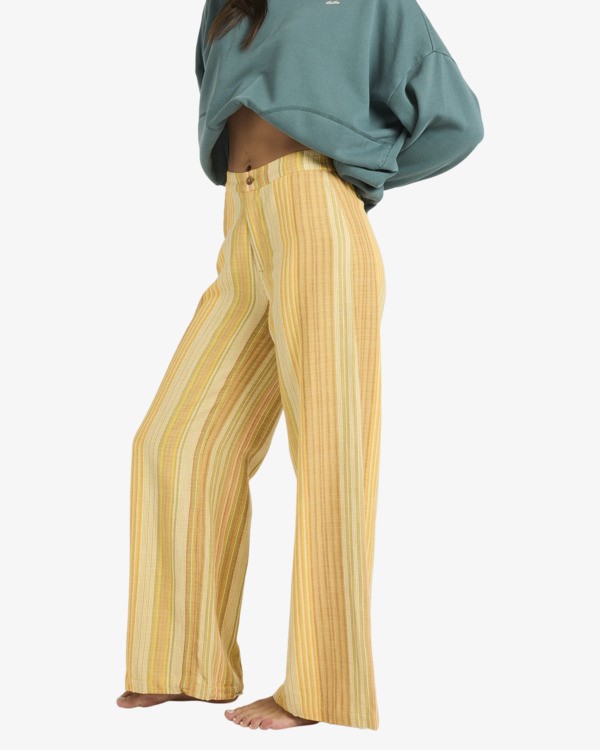 6 Hazy Daze - Pantalon taille &eacute;lastique pour Femme Marron 24B121603 Billabong