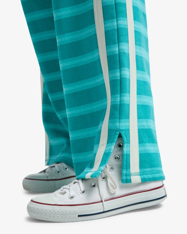 5 Party Block - Wide Leg Tracksuit Bottoms for Women Blue 24B123510 Billabong