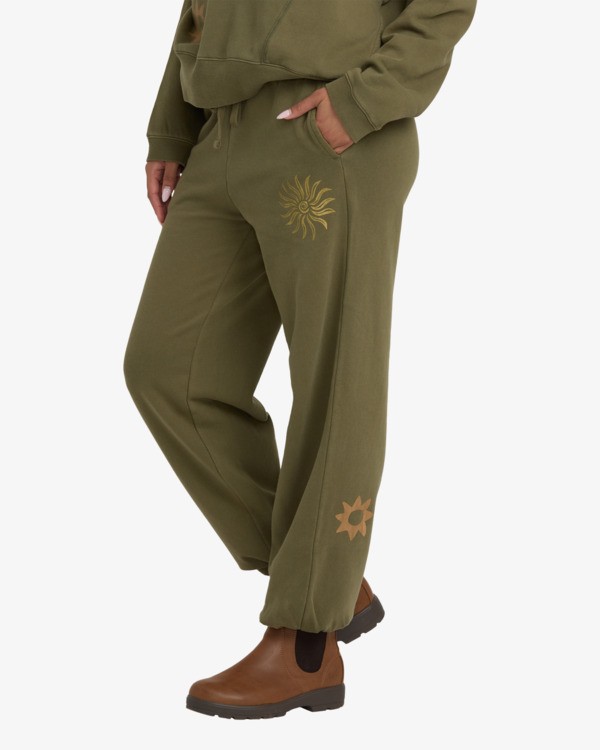 1 Sightseer Wave - Relaxed Fit Jogginghose für Frauen Grün 24B124511 Billabong
