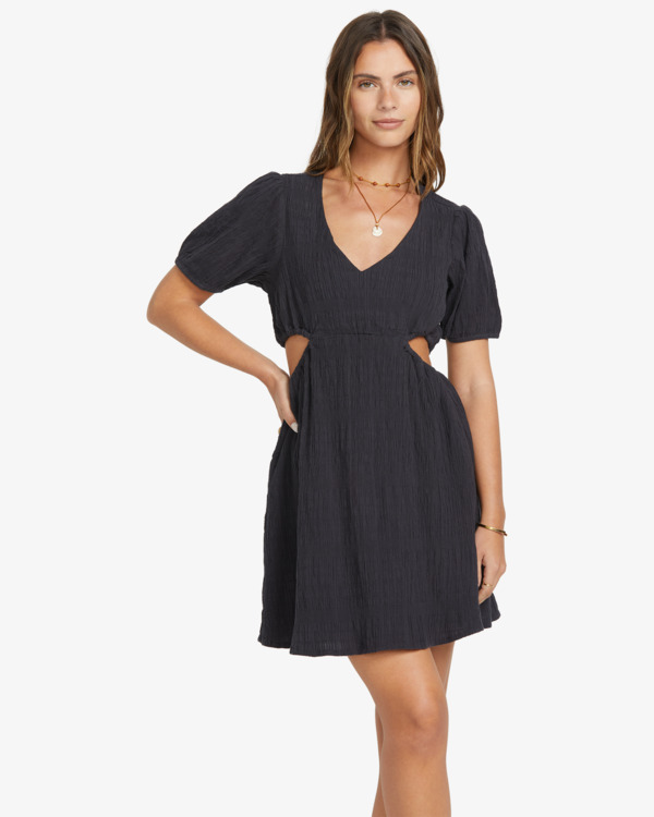 0 Isnt She Sweet - Vestido Mini para Mujer Negro 24B131527 Billabong